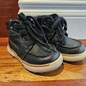 Eddie Bauer Black and Tan TODDLER Boots